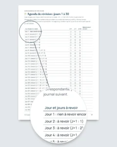 Mon journal de langue — 90 jours d'apprentissage et de vocabulaire, pour toute langue (PDF à imprimer)