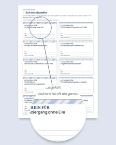 Für dich – Muttertag und Vatertag: 50 Gutscheine zum Verschenken, Faltkarten und Lesezeichen (PDF A4 und Letter)