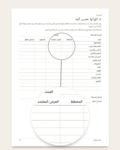 منظم الزفاف — دفتر PDF للطباعة ومصنف (متوافق مع Excel وGoogle Sheets وLibreOffice)، مهما كان تقليدكم
