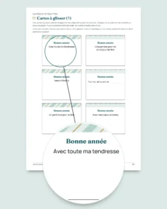 Les enveloppes de la fête — 4 gabarits à imprimer et plier sans colle, cartes et étiquettes (PDF A4 et Letter)