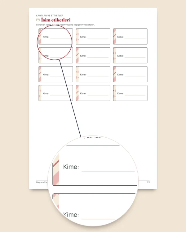 Bayram Zarfları — yapıştırıcısız katlanan 4 bayram harçlığı zarfı şablonu, kartlar ve isim etiketleri (PDF, A4 ve Letter)