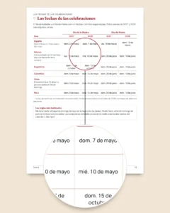 Para ti: Día de la Madre y Día del Padre, 50 vales para regalar, tarjetas para doblar y marcapáginas (PDF A4 y Letter)