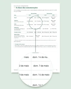 Para você — Dia das Mães e Dia dos Pais: 50 vales para presentear, cartões de dobrar e marcadores de página (PDF A4 e Letter)