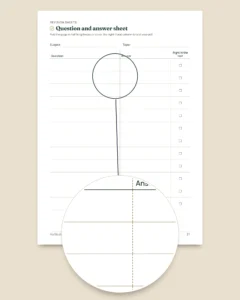 Exam Study & Revision Planner — backward plan, spaced repetition and fill-in revision sheets (undated PDF)