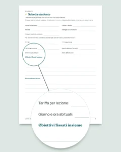 Lezioni private e ripetizioni — cartella di lavoro per lezioni, pagamenti e progressi + quaderno PDF da stampare (Excel, Google Sheets e LibreOffice)