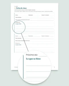 Control de clases particulares — plantilla Excel de estudiantes, clases y pagos + cuaderno PDF para imprimir (Excel, Google Sheets y LibreOffice)