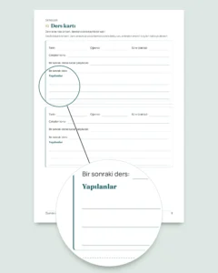 Özel ders takip tablosu — öğrenciler, dersler ve ödemeler için tablo + yazdırılabilir PDF defter (Excel, Google Sheets ve LibreOffice)