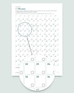 Défi d'épargne — carnet PDF à cocher et classeur calculé, dans votre devise (compatible Excel, Google Sheets et LibreOffice)