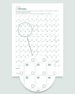 Spar-Challenge — PDF-Heft zum Abhaken und Rechentabelle in Ihrer Währung (kompatibel mit Excel, Google Sheets und LibreOffice)