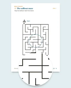 My vacation workbook — numbers, logic, journal and nature, ages 6-9 (printable PDF and tablet version)