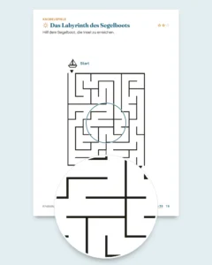 Mein Ferienheft — Zahlen, Logik, Tagebuch und Natur, 6-9 Jahre (PDF zum Ausdrucken und Tablet-Version)