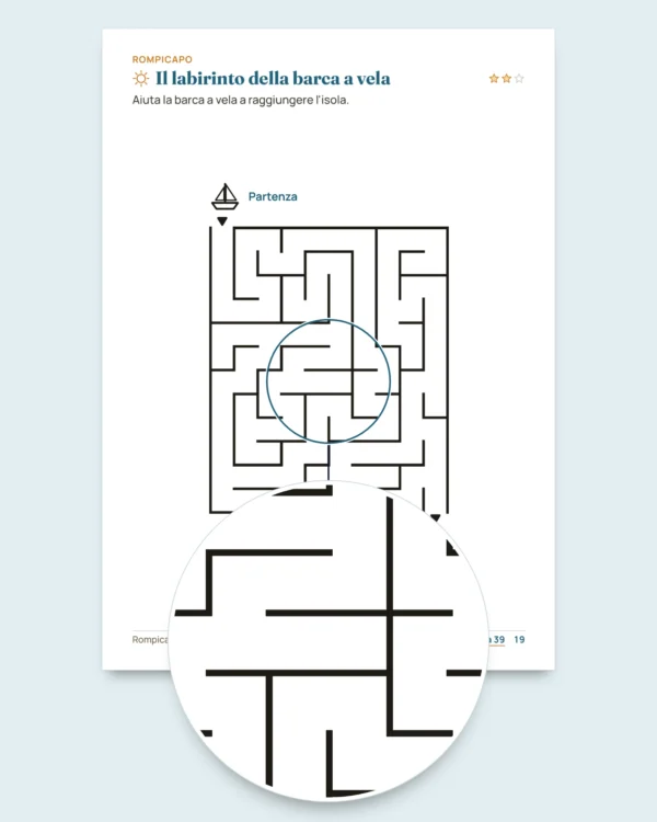 Il mio quaderno delle vacanze — numeri, logica, diario e natura, 6-9 anni (PDF da stampare e versione per tablet)