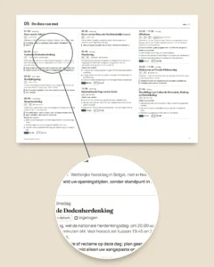 Marketingkalender 2027 — data per land en ideeën voor berichten, pdf + spreadsheet + agendabestand