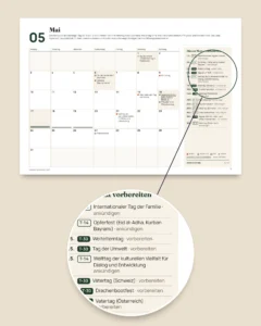 Marketing-Kalender 2027 — Termine nach Land und Ideen für Beiträge, PDF + Tabelle + Kalenderdatei