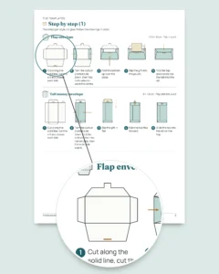 Printable Money Gift Envelopes — 4 no-glue fold templates with slip-in cards and name labels (PDF, A4 and US Letter)