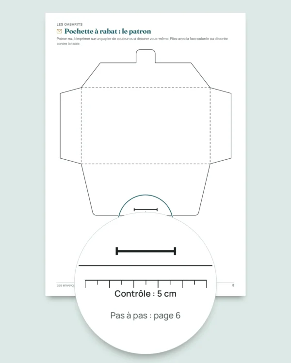 Les enveloppes de la fête — 4 gabarits à imprimer et plier sans colle, cartes et étiquettes (PDF A4 et Letter)