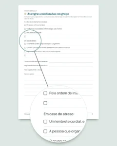 Círculo de poupança — o registro da sua caixinha entre pessoas de confiança: planilha e caderno PDF (compatível com Excel, Google Sheets e LibreOffice)