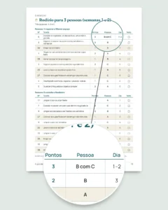 A grande faxina antes da festa — cronograma de 4 semanas e divisão justa das tarefas para 2 a 6 pessoas (PDF para imprimir)