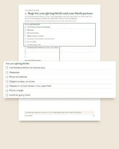 Before Baby — printable arrival planner and budget workbook, whatever your tradition