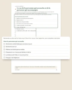 Avant bébé — carnet d'arrivée à imprimer et classeur de budget, quelle que soit votre tradition