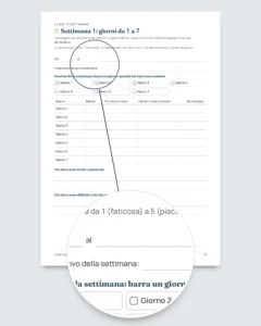 Il mio diario di lingua — 90 giorni di apprendimento e vocabolario, per qualsiasi lingua (PDF da stampare)