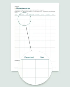 Özel ders takip tablosu — öğrenciler, dersler ve ödemeler için tablo + yazdırılabilir PDF defter (Excel, Google Sheets ve LibreOffice)