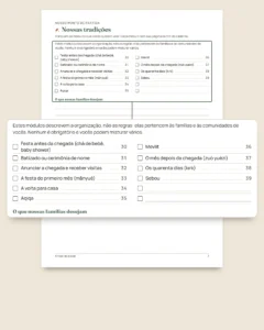 Antes do bebê — caderno da chegada para imprimir e planilha de orçamento, qualquer que seja a sua tradição