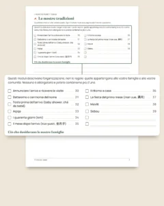 Prima del bebè — quaderno per l'arrivo da stampare e foglio di calcolo del budget, qualunque sia la vostra tradizione