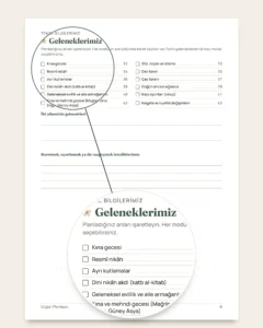 Düğün Planlayıcı — yazdırılabilir PDF defter ve hesap tablosu (Excel, Google Sheets ve LibreOffice ile uyumlu), geleneğiniz ne olursa olsun