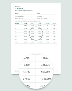 存钱挑战 — 可打印 PDF 手册与自动计算的工作簿，使用您自己的货币（兼容 Excel、Google Sheets 和 LibreOffice）