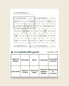 Giochi delle feste in famiglia — 12 giochi da stampare per Natale e Capodanno
