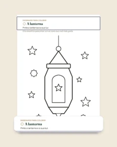 Meu caderno do Ramadã — Jogos, desenhos para colorir e boas ações, 5-10 anos