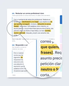 Guía de conversación IA