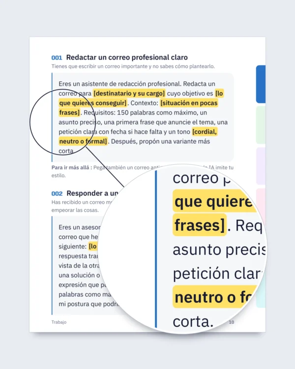 Guía de conversación IA
