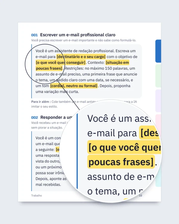 Guia de conversação IA