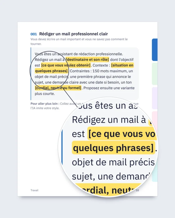 Guide de conversation IA