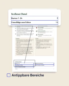 Countdown zum Fest — Adventskalender mit 24 Aktivitätskarten für die Familie zum Ausdrucken