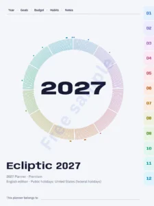 Ecliptic 2027 — Ecliptic 2027 — Premium