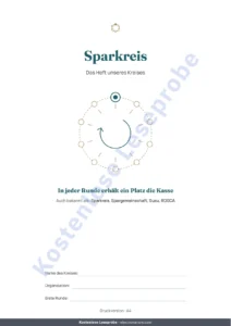 Sparkreis — Sparkreis — das Register Ihres Kreises unter Vertrauten: Tabelle und PDF-Heft (kompatibel mit Excel, Google Sheets und LibreOffice)