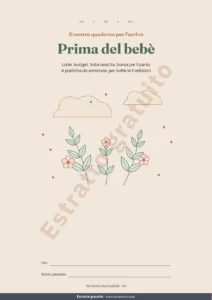 Prima del bebè — Prima del bebè — quaderno per l&rsquo;arrivo da stampare e foglio di calcolo del budget, qualunque sia la vostra tradizione