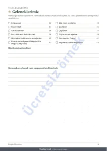 Geleneklerimiz — Düğün Planlayıcı — yazdırılabilir PDF defter ve hesap tablosu (Excel, Google Sheets ve LibreOffice ile uyumlu), geleneğiniz ne olursa olsun