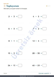 Topluyorum — Benim tatil defterim — sayılar, mantık, günlük ve doğa, 6-9 yaş (yazdırılabilir PDF ve tablet sürümü)