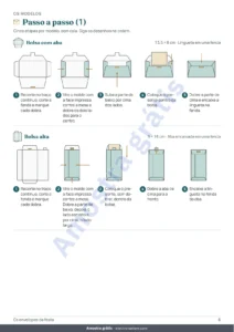 Passo a passo (1) — Os envelopes da festa — 4 moldes para imprimir e dobrar sem cola, com cartões e etiquetas (PDF A4 e Letter)