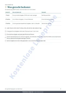 Was gerecht bedeutet — Der große Hausputz vor dem Fest — Putzplan für 4 Wochen mit gerechter Aufgabenverteilung für 2 bis 6 Personen (PDF zum Ausdrucken)