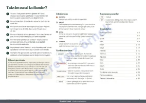 Takvim nasıl kullanılır? — 2027 Pazarlama Takvimi — Türkiye&rsquo;nin özel günleri ve paylaşım fikirleri, PDF + tablo + ajanda dosyası