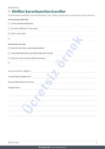 Birlikte kararlaştırılan kurallar — Birikim Grubu — altın günü ve para günü için güvene dayalı kayıt: tablo ve PDF defter (Excel, Google Sheets ve LibreOffice ile uyumlu)