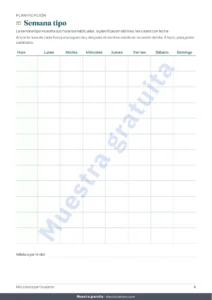 Semana tipo — Control de clases particulares — plantilla Excel de estudiantes, clases y pagos + cuaderno PDF para imprimir (Excel, Google Sheets y LibreOffice)