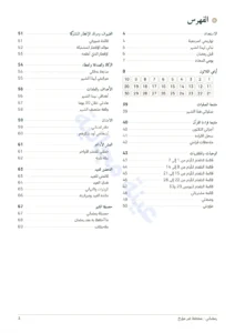 الفهرس — رمضاني — مخطط غير مؤرخ لثلاثين يومًا