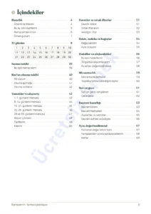 İçindekiler — Ramazanım — Tarihsiz 30 Günlük Ramazan Planlayıcısı