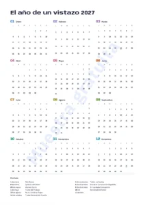 El año de un vistazo — Eclíptica 2027 — Esencial